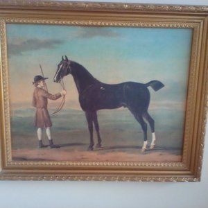 Reproduction Equestrian Oil Painting